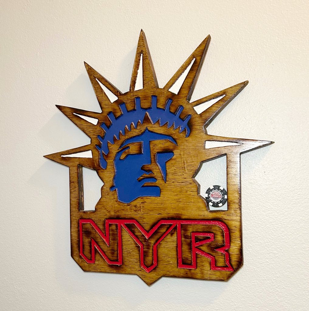 New York Rangers Lady Liberty 1/1