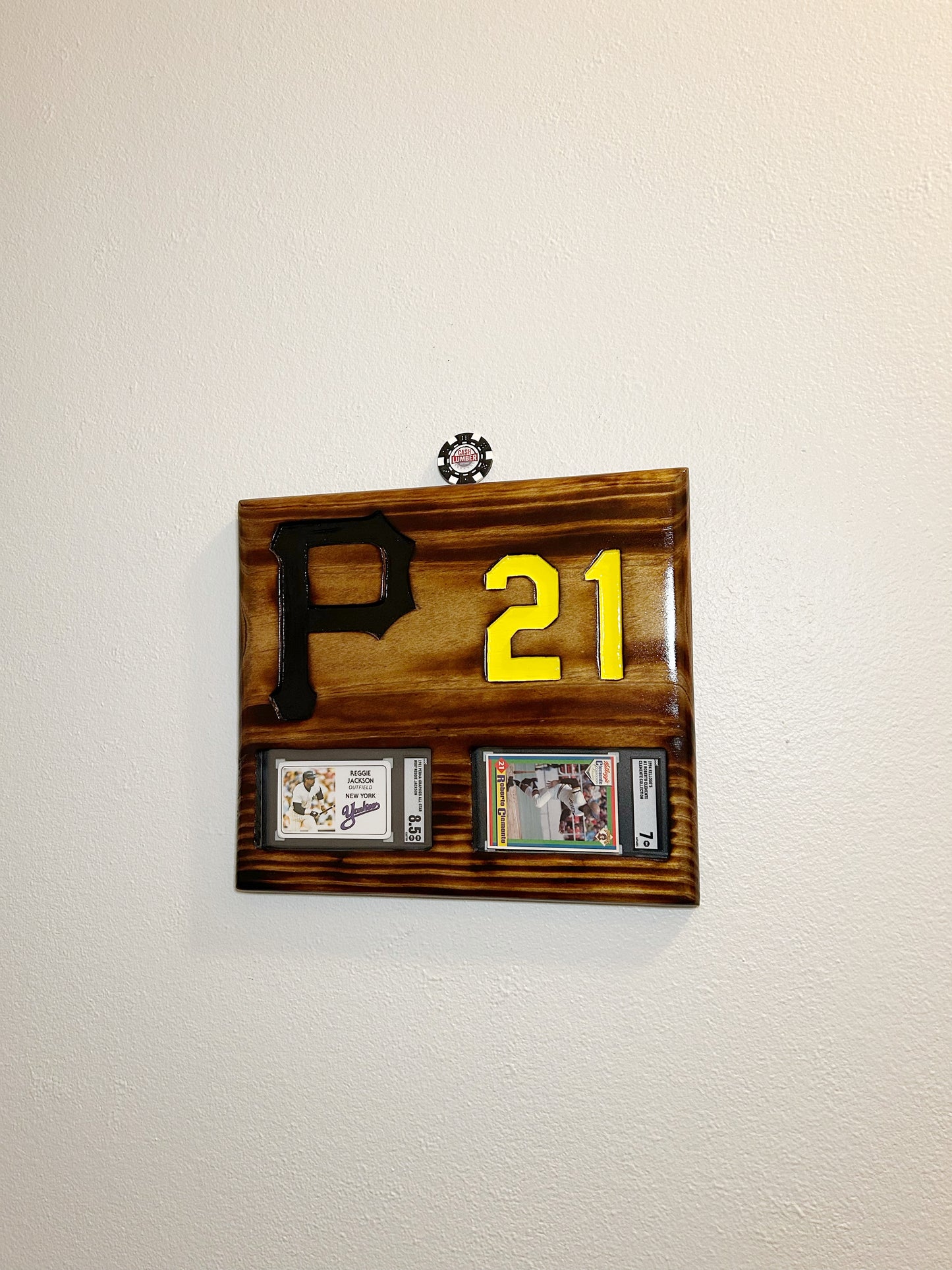 Roberto Clemente Dual Grail Display