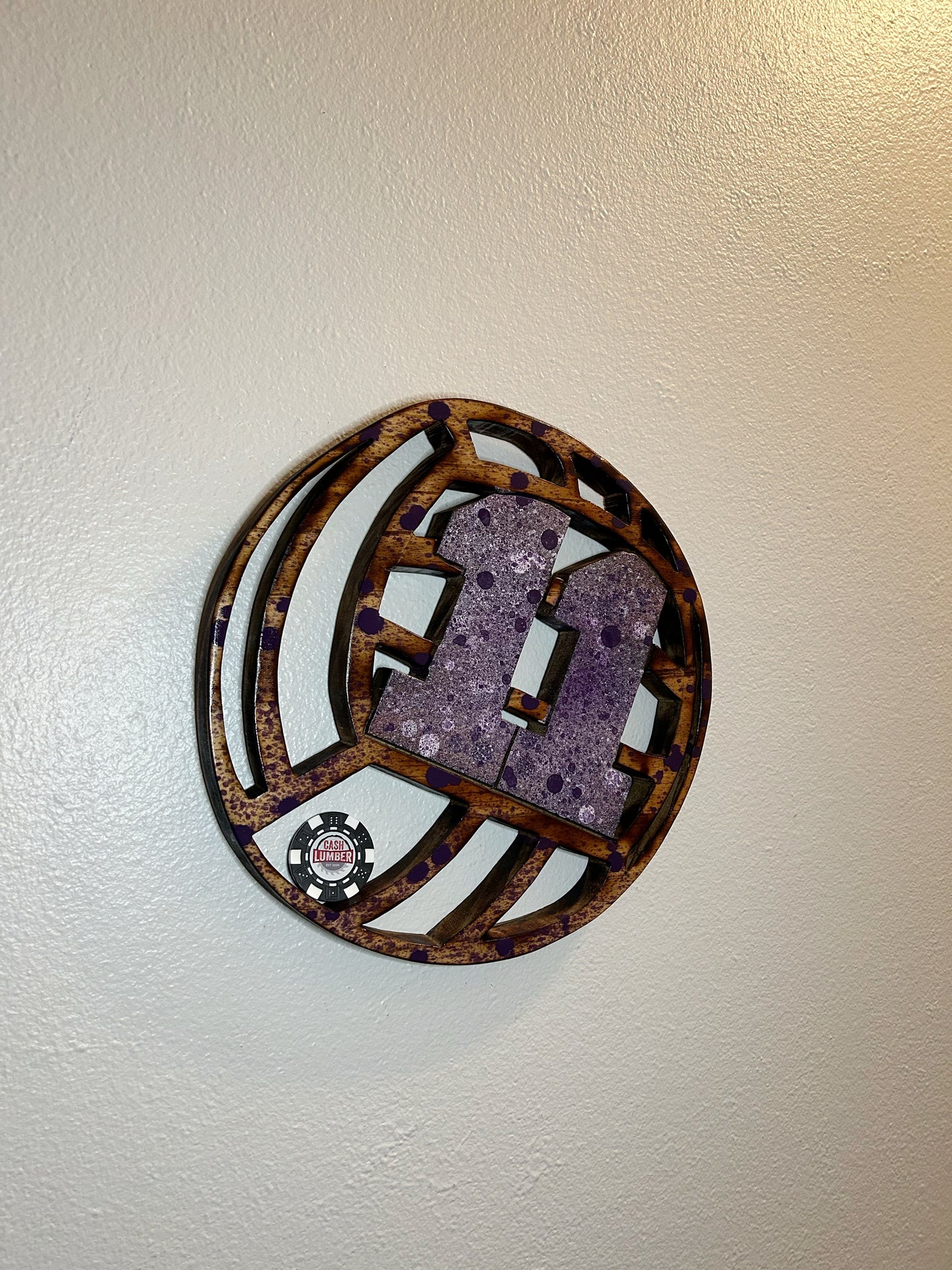 Custom High School Volleyball Piece
