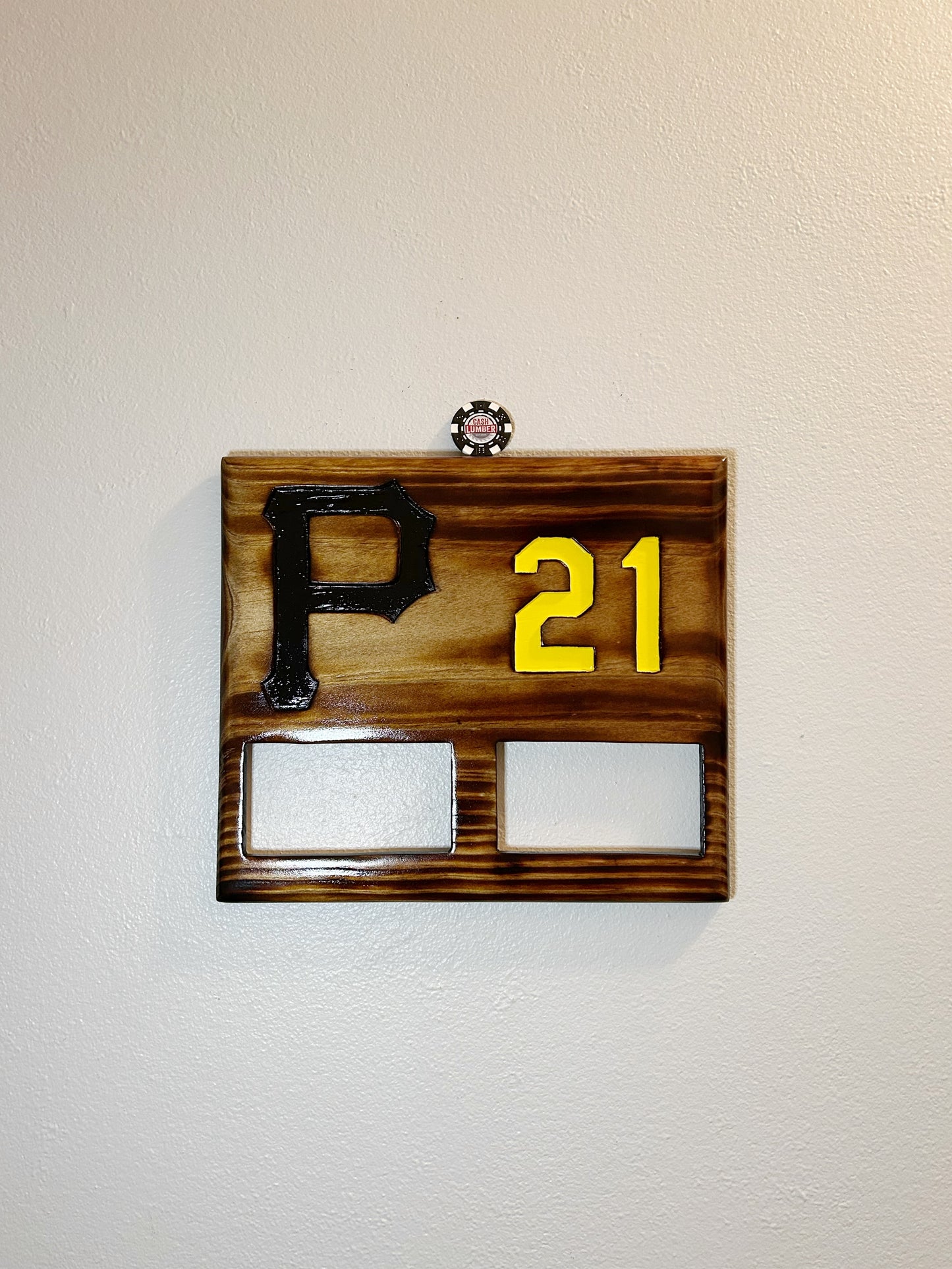 Roberto Clemente Dual Grail Display