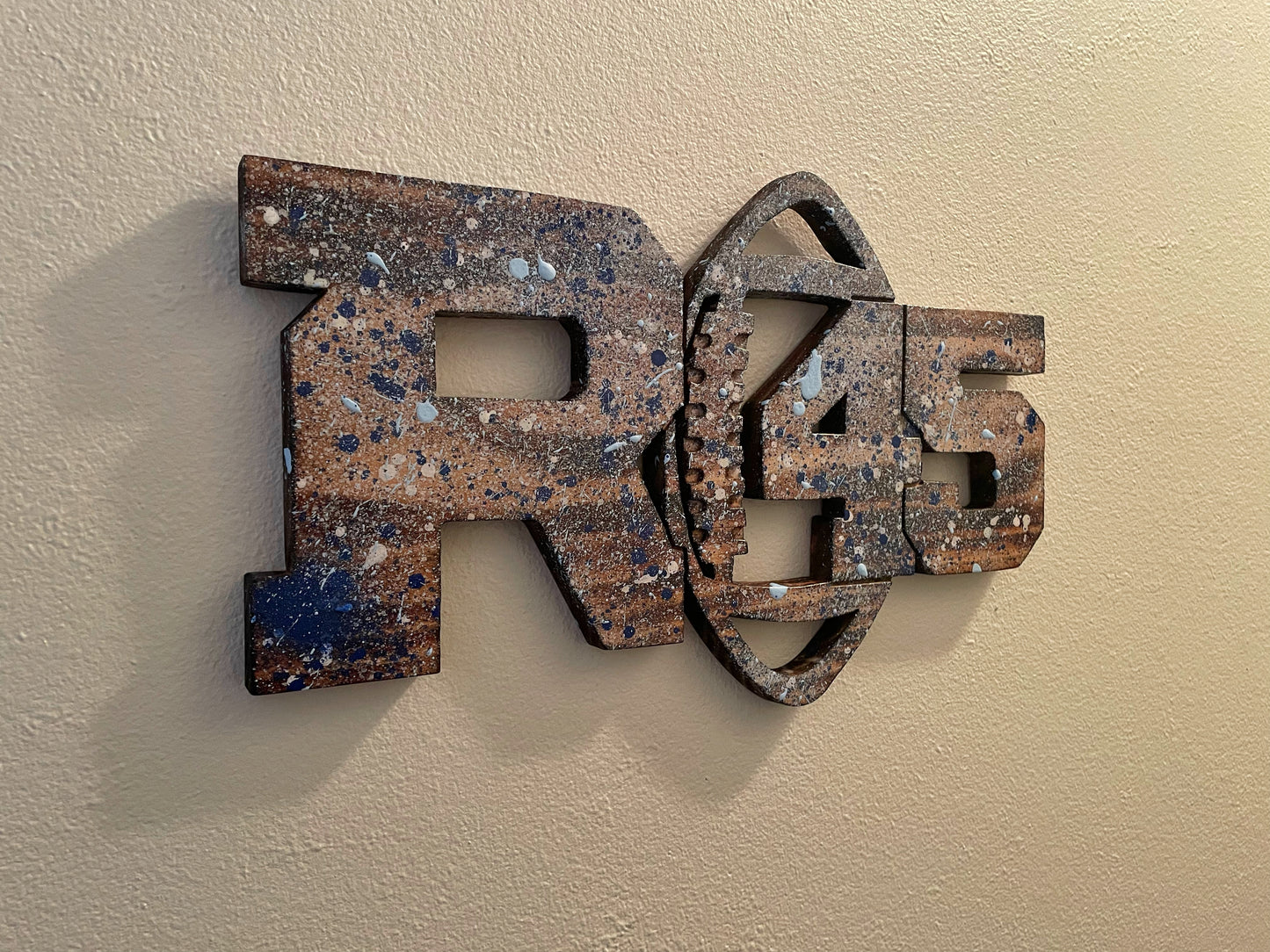 Custom High School Football Piece