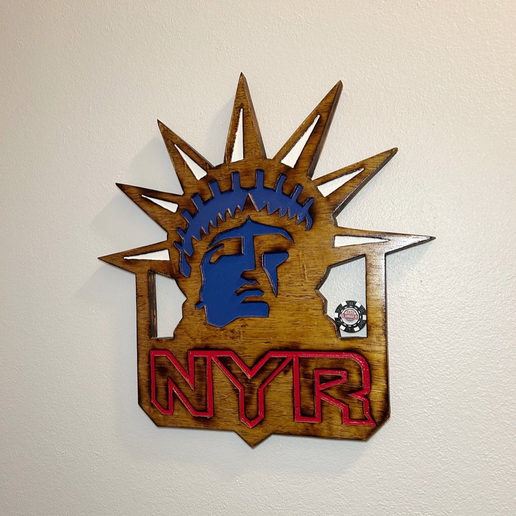 New York Rangers Lady Liberty 1/1