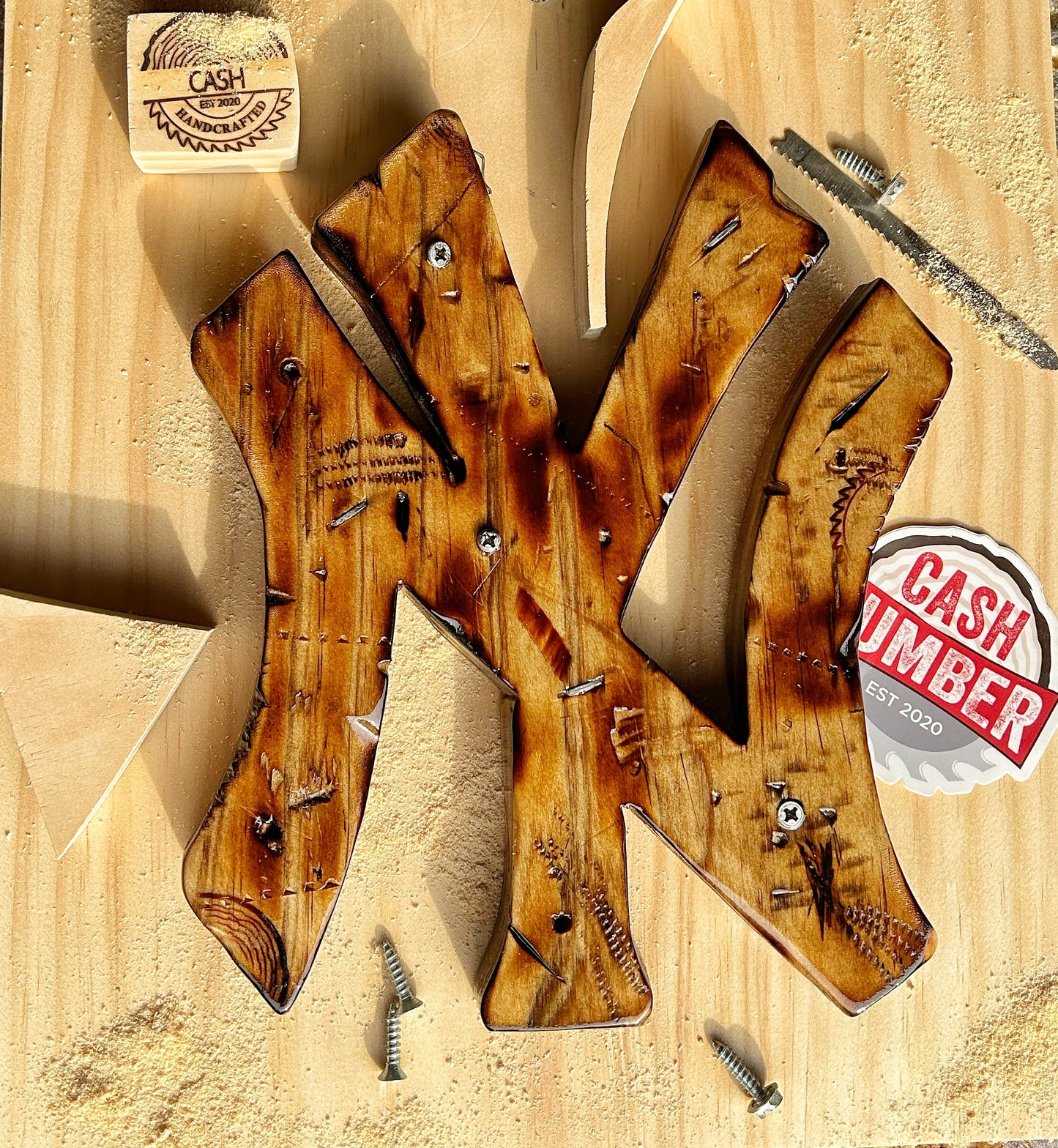 New York Yankees Distressed Custom 1/1
