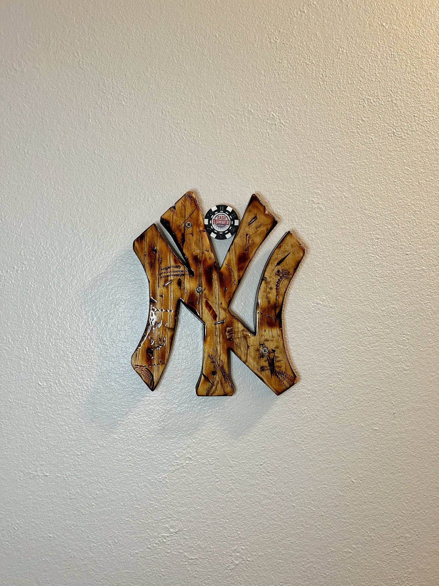 New York Yankees Distressed Custom 1/1