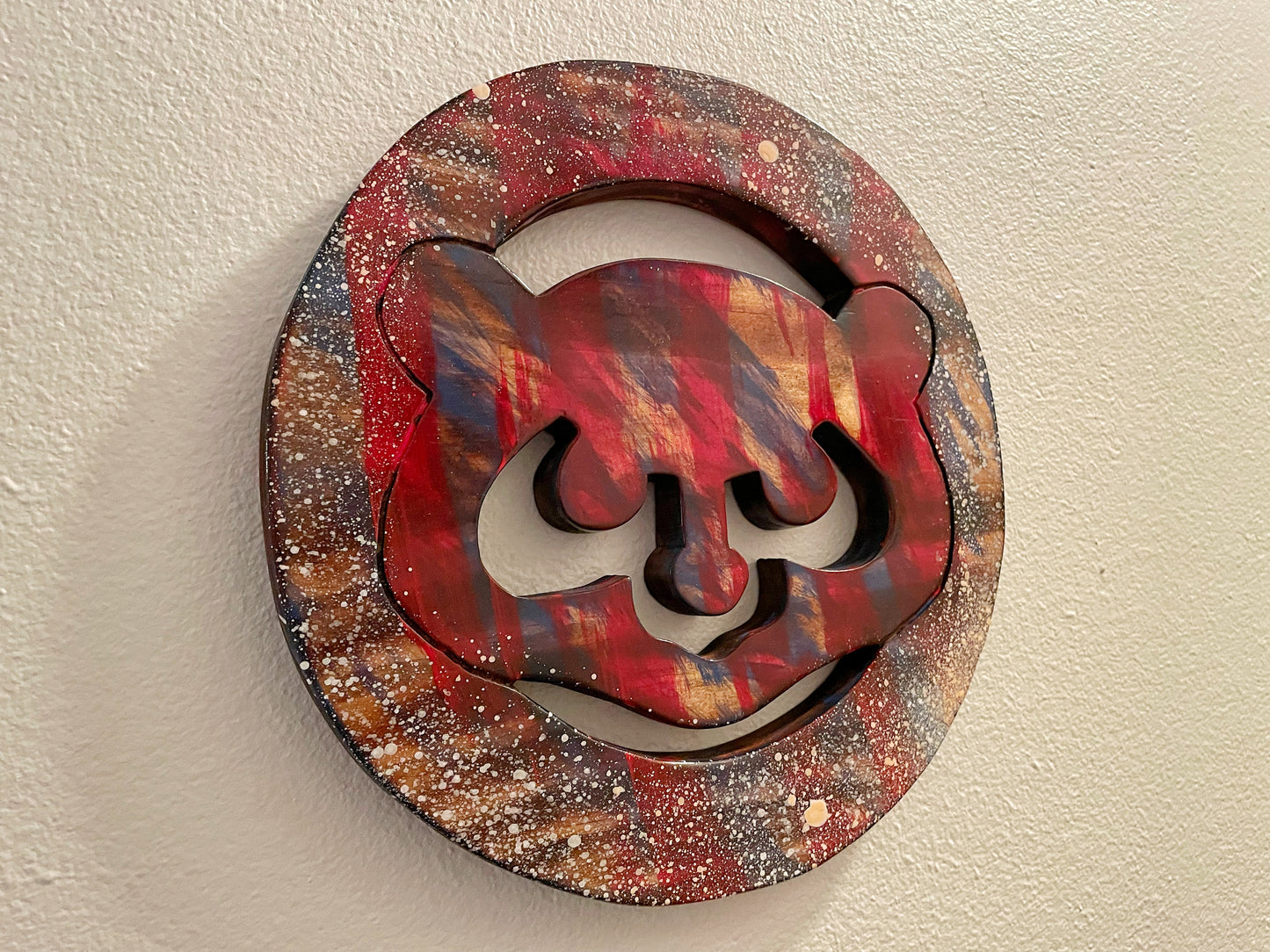 Chicago Cubs Bear Face 1/1