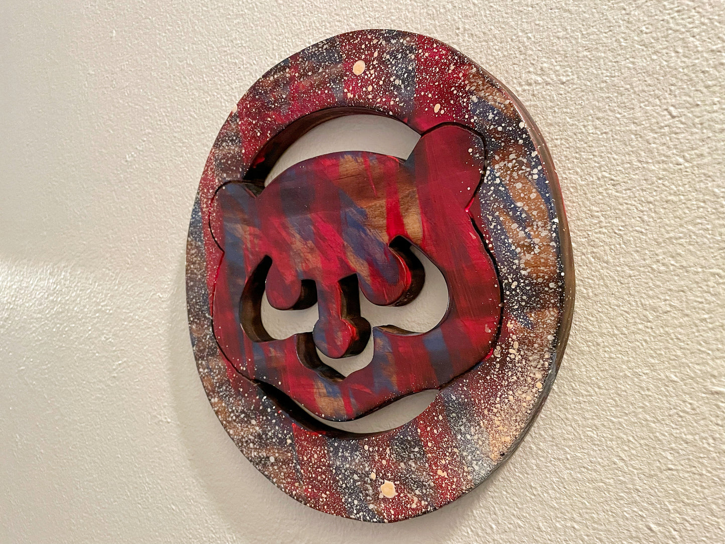 Chicago Cubs Bear Face 1/1